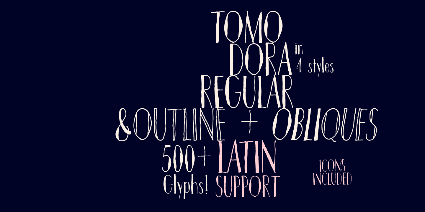 Przykładowa czcionka TOMO Dora Sans #9